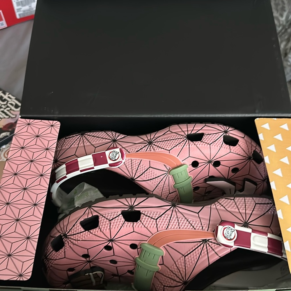 Demon slayer nezuko crocs